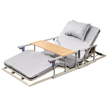 【慢慢家居】電動起身輔助器-起背抬腿款 含桌板扶手枕頭85cm (起床輔助器 電動起背器 電動床)電動起背器-起背抬腿款(含扶手)