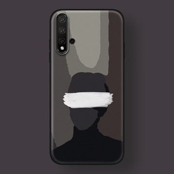 適用華為nova9pro手機殼男款876se/2s/3/4e/5i/5z抽象個性全包軟