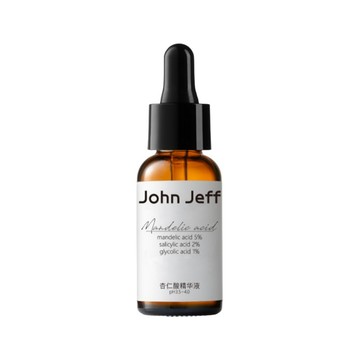 John Jeff 杏仁酸精華液 去角質嫩肌膚調理閉口粉刺疏通緊緻毛孔