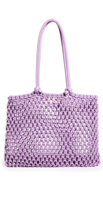 Clare V. Sandy Tote Lilac One Size