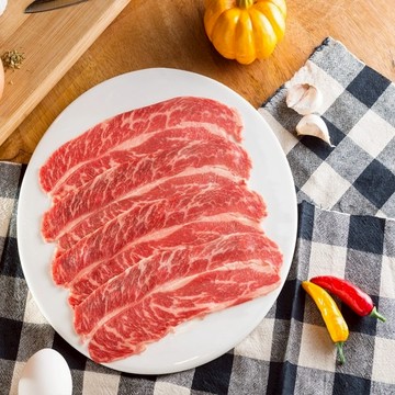 【華得水產】美國CHOICE級無骨牛小排燒烤片 (0.2cm / 500g±10%)-廠商直送