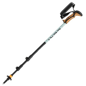 LEKI Khumbu Lite AS 軟木塑型握把快速扣減震登山杖(100-135cm/2入合購).柺杖.健行杖/ 65621561S