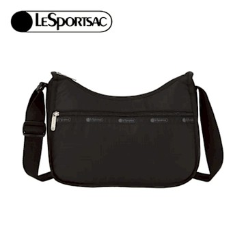 LeSportsac 2025夏季新品 Classic Hobo 經典斜背包(7520) RO86永恒黑