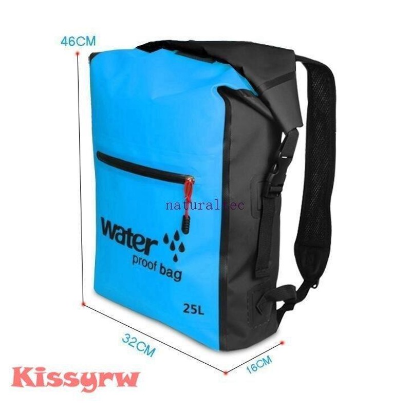 完全防水バック 8色 25L ロールトップ バックパック リュックサック ドライバッグ アウトドア 登山バック 釣りバック | LINEショッピング