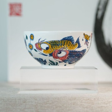 統編發票/景德鎮拙明院高溫陶瓷 12CM飯碗 原創設計餐具米飯碗 飯碗 湯碗 陶瓷碗 菜碟 陶瓷碟 高級感 茶碗 碟子