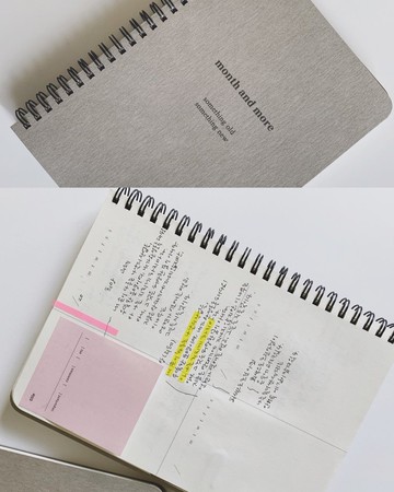 2026 月記事 + 週記事手帳 | 有日期與無日期、復古書封、3 色可選