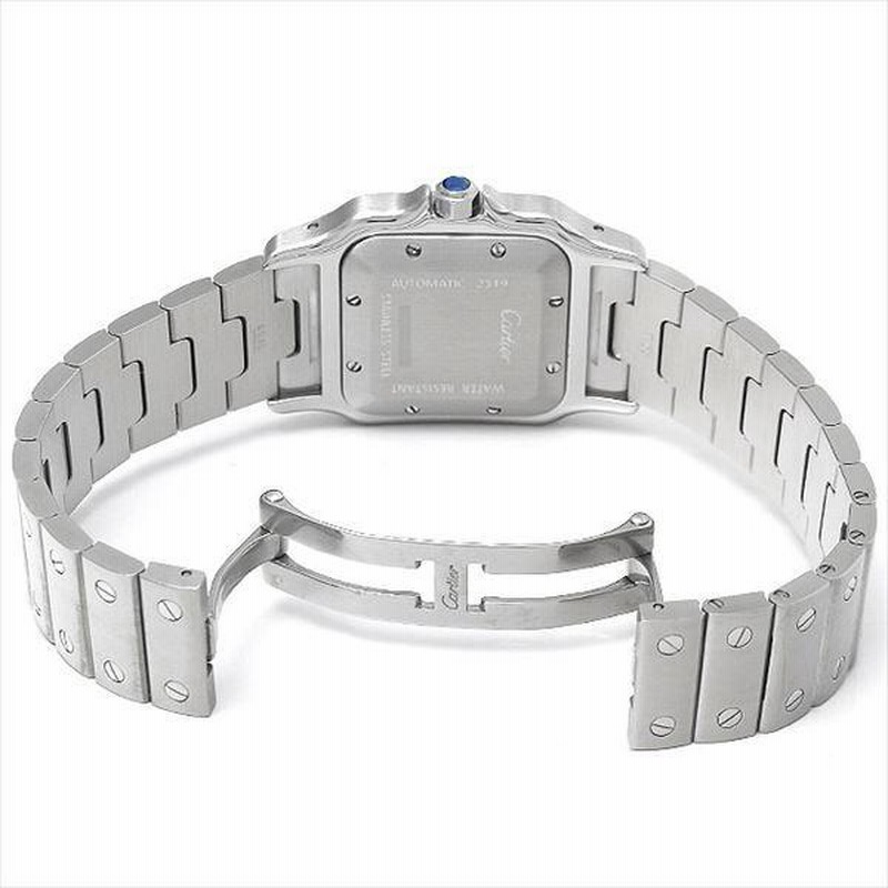 カルティエ サントス ガルベ LM W20055D6 中古 メンズ 腕時計