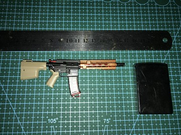 兵者草堂-DAM兵人 1/6 SF002 幽靈系列 泰坦軍事承包商 HK416本體