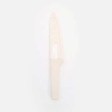 可立式陶瓷主廚刀 白