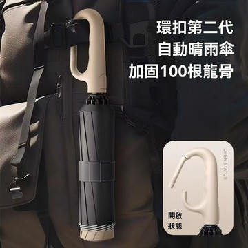 258骨雨傘 環扣自動傘 扣環雨傘 晴雨傘 太陽傘 勾勾傘 大雨傘 防風傘 遮陽傘 雨傘 摺疊傘 全自動傘 晴雨兩用傘