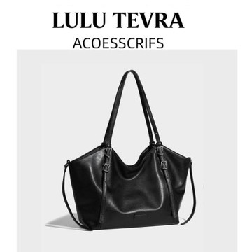 LULU TEVRA慵懶風松弛托特包2025新款高級感時尚上班通勤單肩包