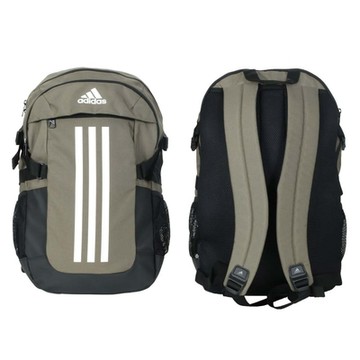 ADIDAS 後背包-雙肩包 肩背包 旅行包 23.5L 愛迪達 HR9794 軍綠黑白