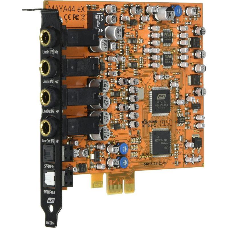 ESI MAYA44 eX PCIe オーディオインターフェース