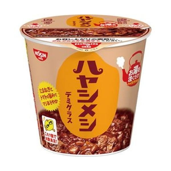 (まとめ)日清食品 日清ハヤシメシ デミグラス103g 1ケース(6食)(×10)