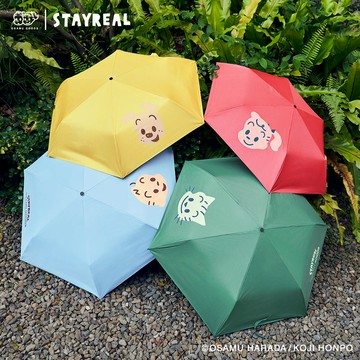 STAYREAL x OSAMU GOODS 原田治春日繽紛摺傘