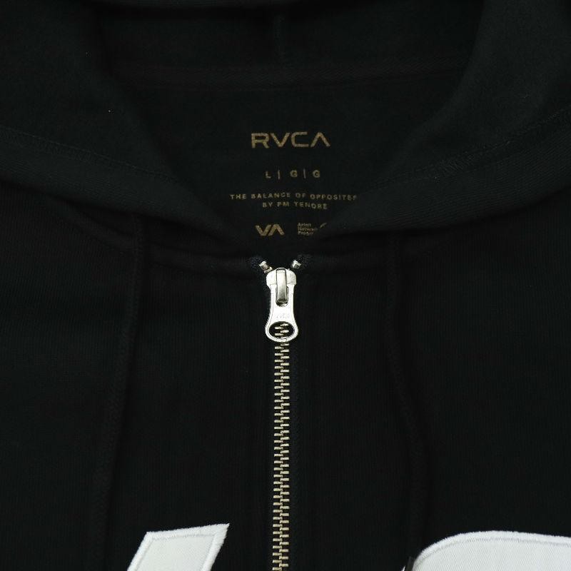 RVCA/ルーカ メンズ スウェットパーカー FAKE RVCA ZIP HOODIE パーカ