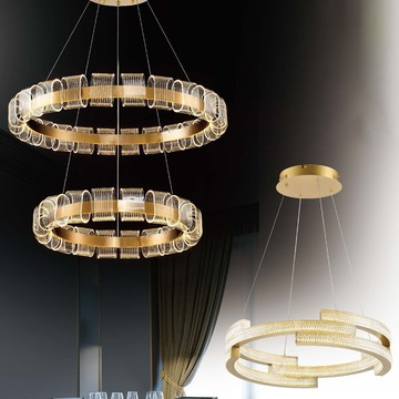 現代風三色光造型吊燈 F21-06-70111、70112