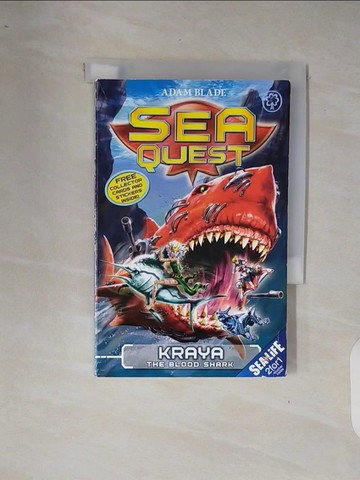 【書寶二手書T3／兒童文學_XRT】Sea Quest 4: Kraya the Blood Shark_Adam Blade