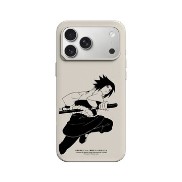iPhone 17 Pro Max SolidX 貝殼灰 - 火影忍者 Naruto - 素描系列-Sasuke