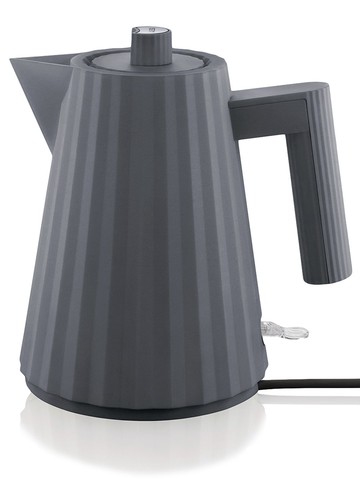 Alessi - Plisse electric kettle - unisex - Thermoplastic Polyurethane (TPU) - One Size - Grey