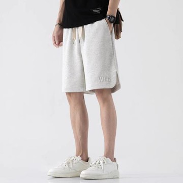 運動短褲男夏季新款潮牌寬松五分褲子外穿直筒中褲男士休閑5分褲