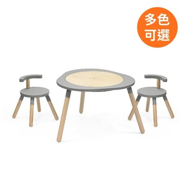 挪威 Stokke MuTable V2 多功能遊戲桌基本組(1桌+2椅)多款可選
