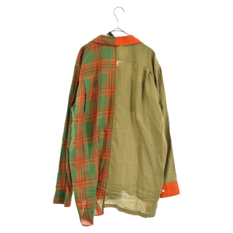 MIHARA YASUHIRO ミハラヤスヒロ 20AW Docking L/S Shirt レフト