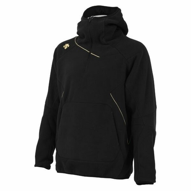 在庫処分品につき返品交換不可] [DESCENTE]デサント野球 フリースジャケット (DBX-2360B)(BLK) ブラック×Sゴールド 通販  LINEポイント最大0.5%GET | LINEショッピング