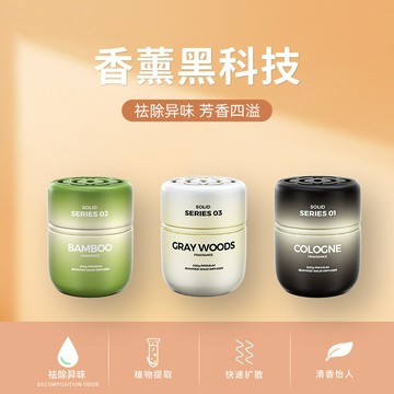 汽車香氛 車用擴香 夾式芳香車內香水 喬氏車品24年擴散型香薰123016【清倉】