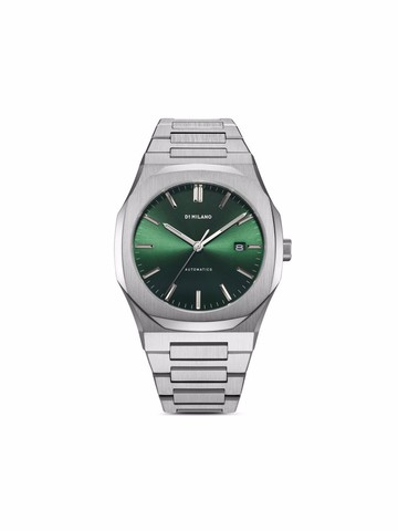 D1 Milano - Automatic Bracelet 41.5mm - men - stainless steel/Sapphire Crystal - One Size - Green