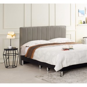 多琳5尺灰皮床頭片