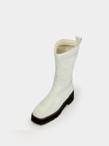 Jenny Western Boots (Light Gray)