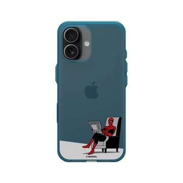 iPhone 17 Clear (相機按鈕) 夜幕藍 - 蜘蛛人 Spider-man - 蜘蛛人 - 閱讀時間