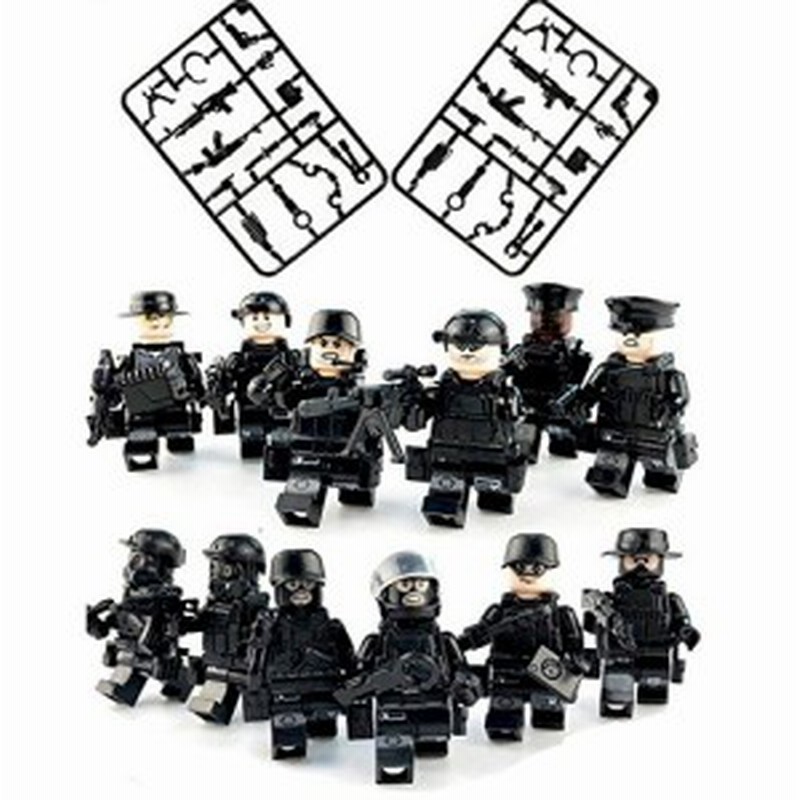 Lego レゴ 互換 Swat 特殊部隊 フル装備 大量武器パーツ ミニフィグ 12体セット 通販 Lineポイント最大1 0 Get Lineショッピング
