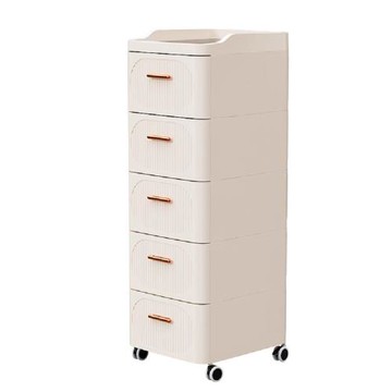 【LEZUN/樂尊】42cm五層抽屜式收納櫃落地床頭置物櫃