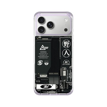 iPhone 17 Pro Max ClearX (MagSafe 兼容) 夢透紫 - KID - 透視KID野人