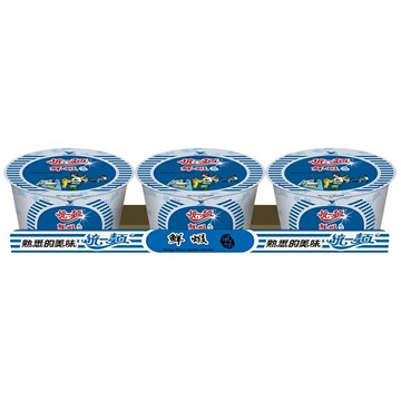 統一 鮮蝦風味(83gx3碗/組) [大買家]