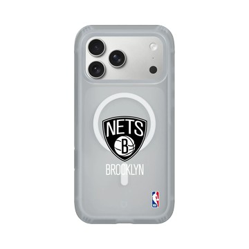 iPhone 17 Pro Max AirX 流變灰 - NBA - Logo-布魯克林籃網 Brooklyn Nets - Light