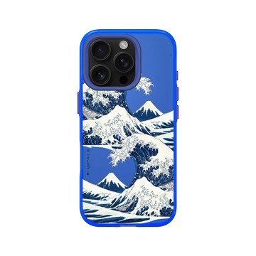 iPhone 16 Pro Clear 激光藍 - Turning Japanese / 東方物語 - 浪濤1