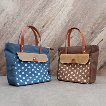托特包 手提袋 點點設計 帆布包 帆布袋 購物袋