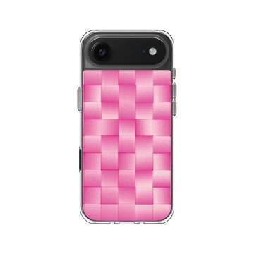 iPhone Air Clear Case（相機按鈕） 透明 - Arnaud Pfeffer - 粉紅紋路