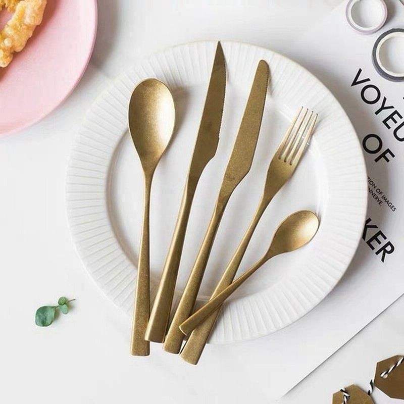 カトラリーセット 3点 ナイフ フォーク スプーン ゴールド シルバー マット おしゃれ スタイリッシュ 北欧 ステンレス 結婚祝 プレゼント ギフト 通販 Lineポイント最大get Lineショッピング