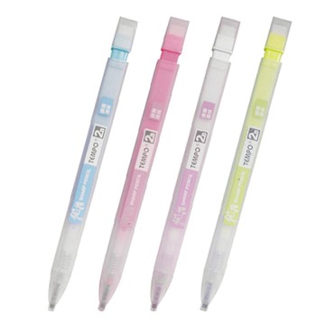 TEMPO 節奏牌 MP-155 2B考試專用筆 方形 / 2B考試筆 考試專用鉛筆 考試筆芯 筆芯