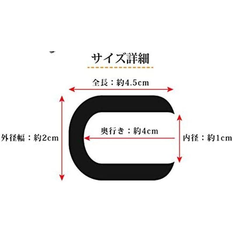 GONKISS ヘッドセット インカム マイク風防 マイクスポンジ 内径12mm 5個セット 黒 (5個セット)