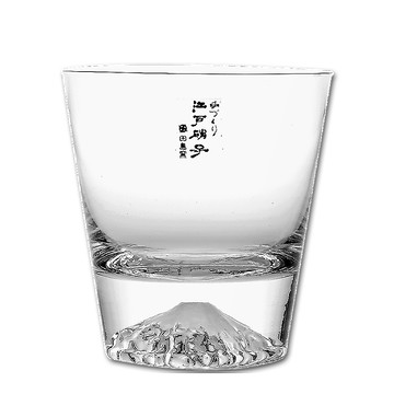 田島硝子 富士山杯 經典款 威士忌杯 酒杯 玻璃杯 隨飲料變色_TG15-015-R