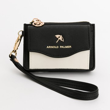 Arnold Palmer - 卡片零錢包附手挽帶 High-end系列 - 黑色/441-1514-09-1