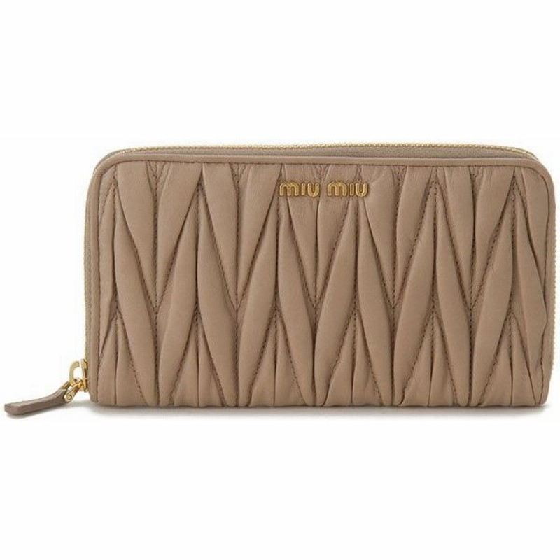 ミュウミュウ Miumiu 財布 レディース 長財布 5m0506 N F0770 Cammeo ピンクベージュ レディース ブランド 通販 Lineポイント最大0 5 Get Lineショッピング