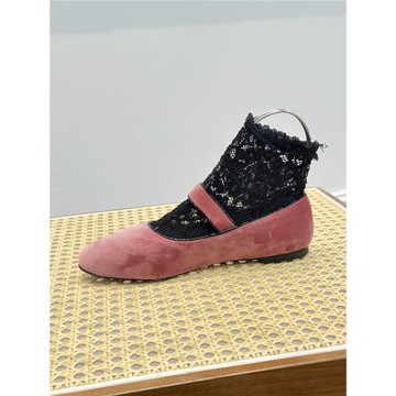 露娜STELLA LUNA秋冬優雅個性拼接圓頭平底瑪麗珍單鞋女SLP318035