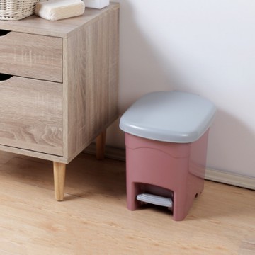 KEYWAY 聯府 宇佐腳踏式垃圾桶10L–2入