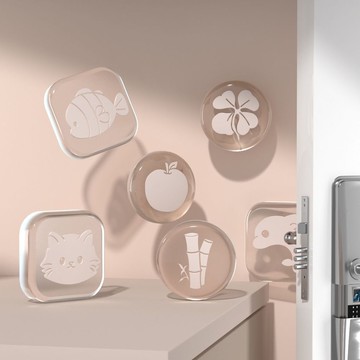 門把手防撞貼硅膠保護墊冰箱門檔防碰撞靜音牆貼門後磕碰緩衝神器